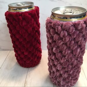 Velvety Seltzer Can Koozies